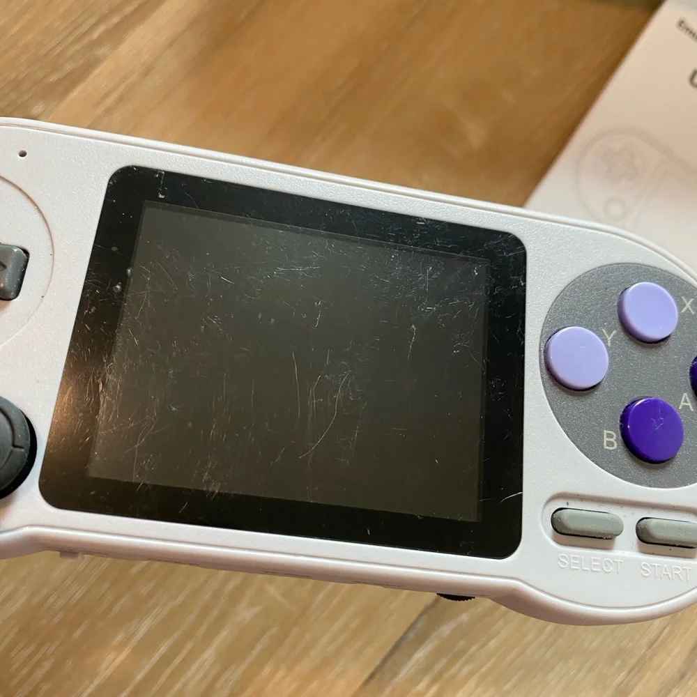 SF2000 Portable Handheld Console IPS Retro video Games Consoles Built-in 6000